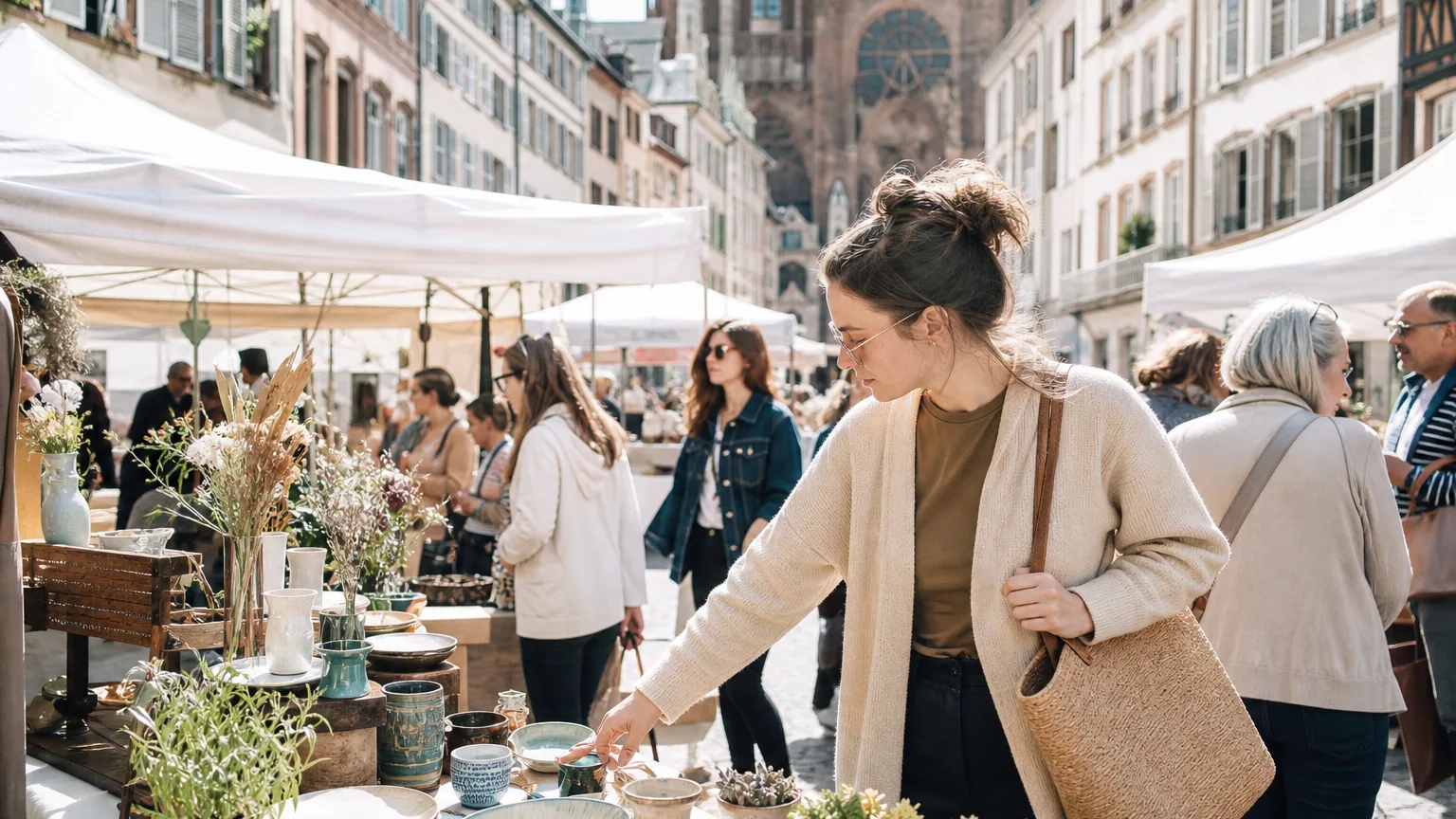 À Strasbourg, découvrez 8 marchés éphémères pour dénicher des bijoux, vêtements et décoration locaux
