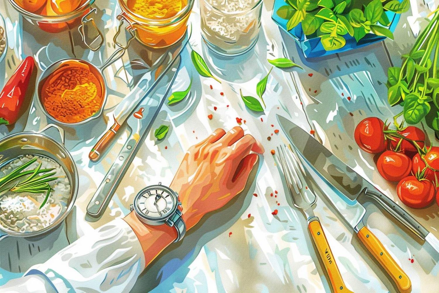Astuces de Cuisine Faciles et Rapides pour Gagner du Temps