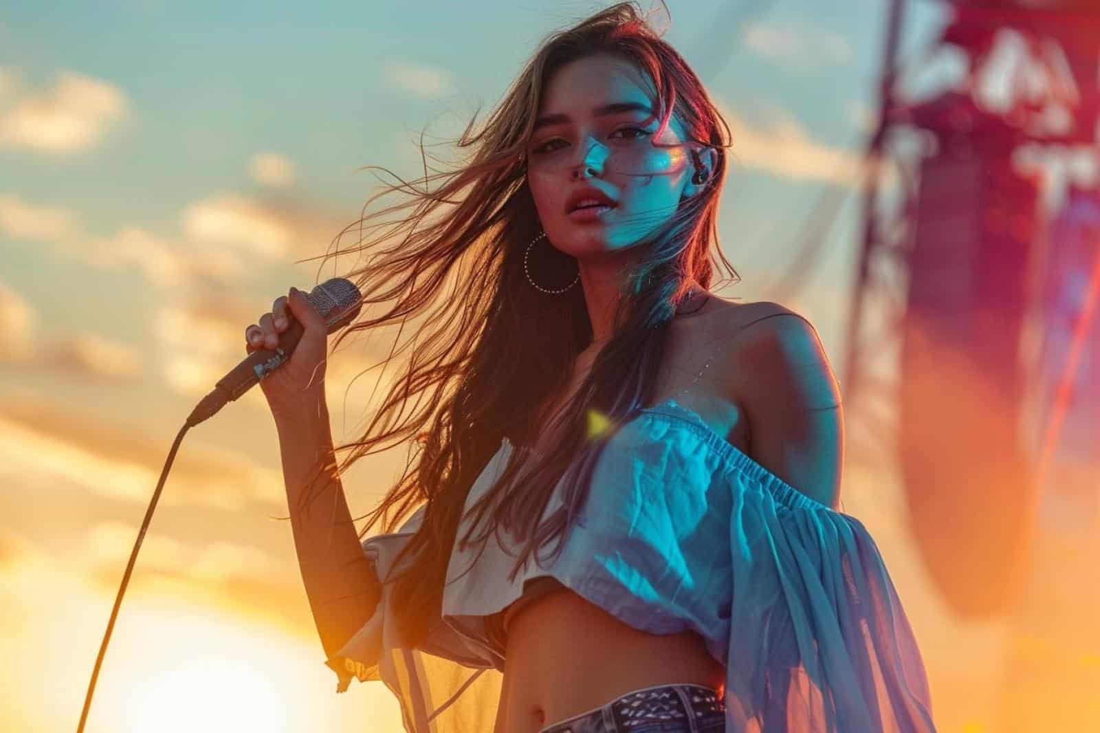 Présentation de la chanteuse Tal