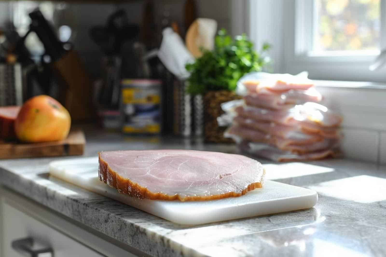 Comment congeler du jambon blanc ?