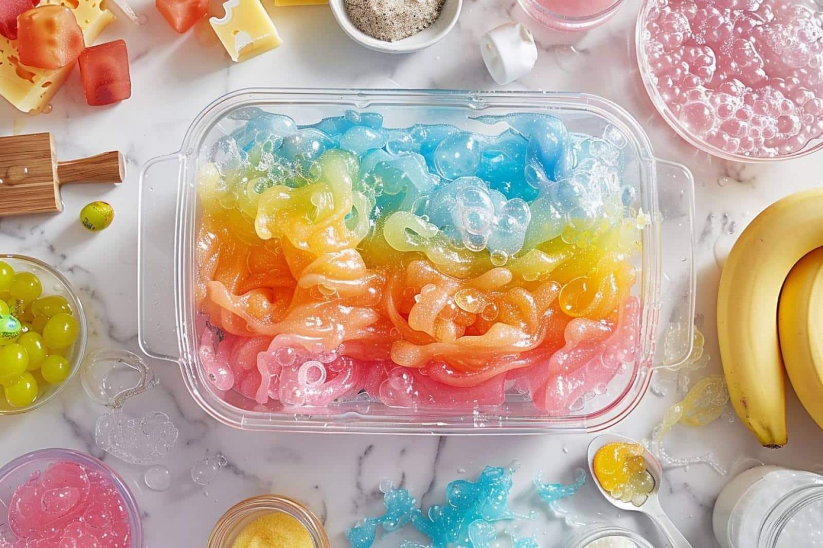 Comment fabriquer du slime avec de l’eau ?