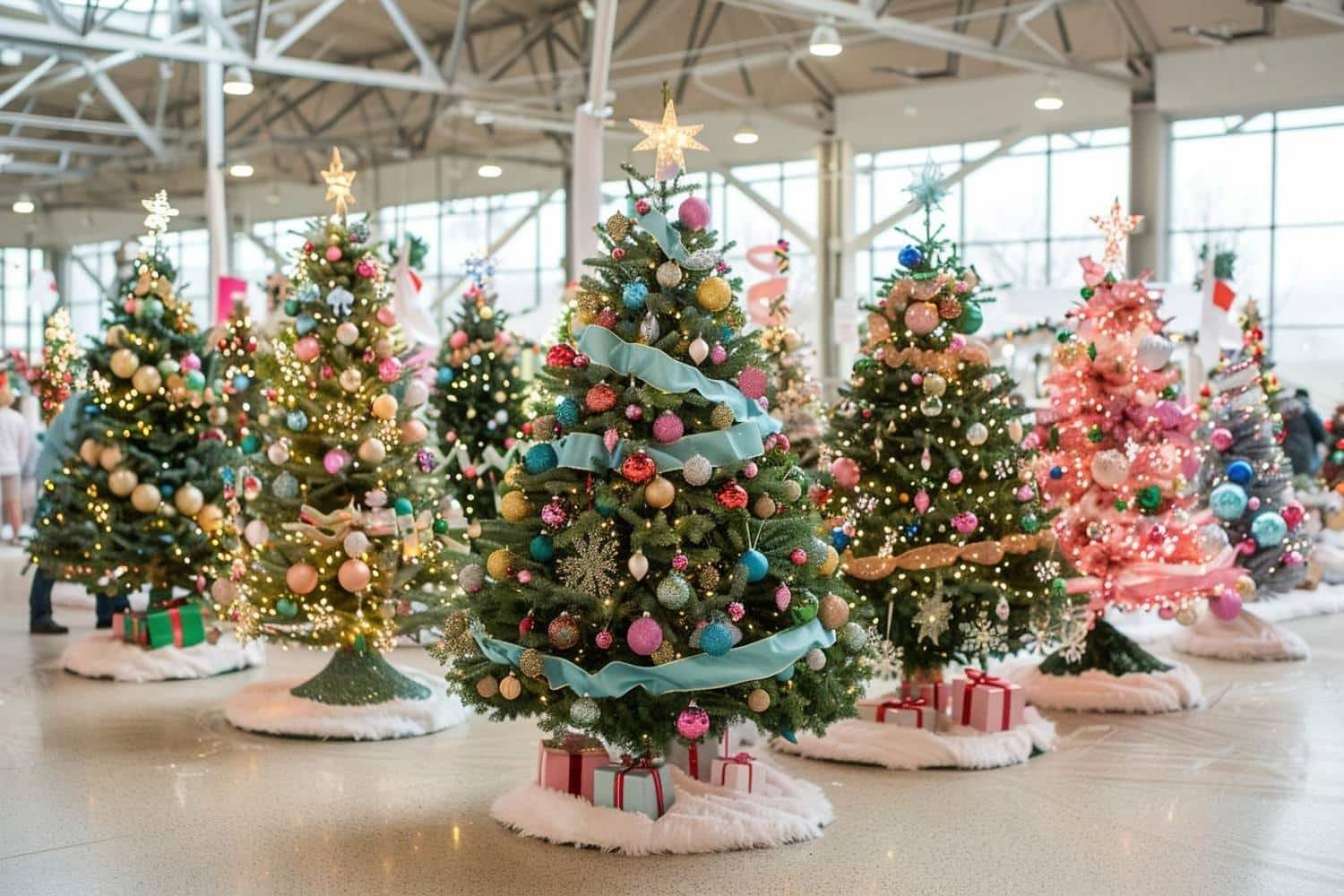 Concours de décoration de sapins de Noël organisé par Signal Realty
