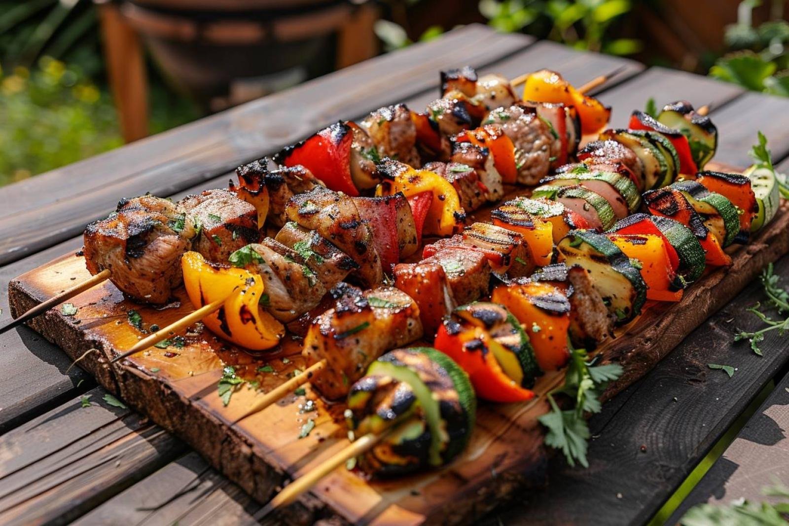 Découverte de mes trois recettes incontournables de brochettes estivales