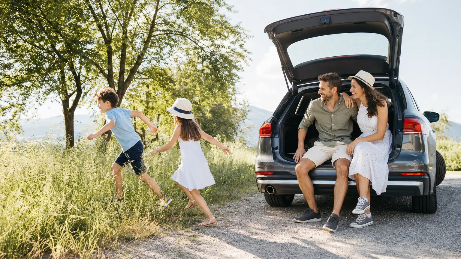 Long trajet en voiture avec les enfants : le réussir sans crise (ni écran à fond)