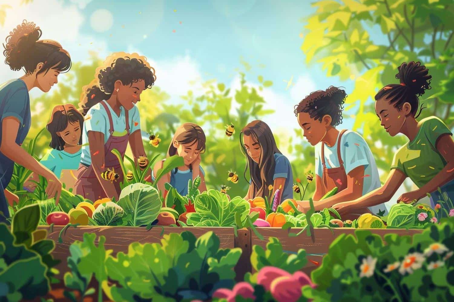 Gwinnett propose aux habitants de créer leur propre potager grâce à un jardin communautaire
