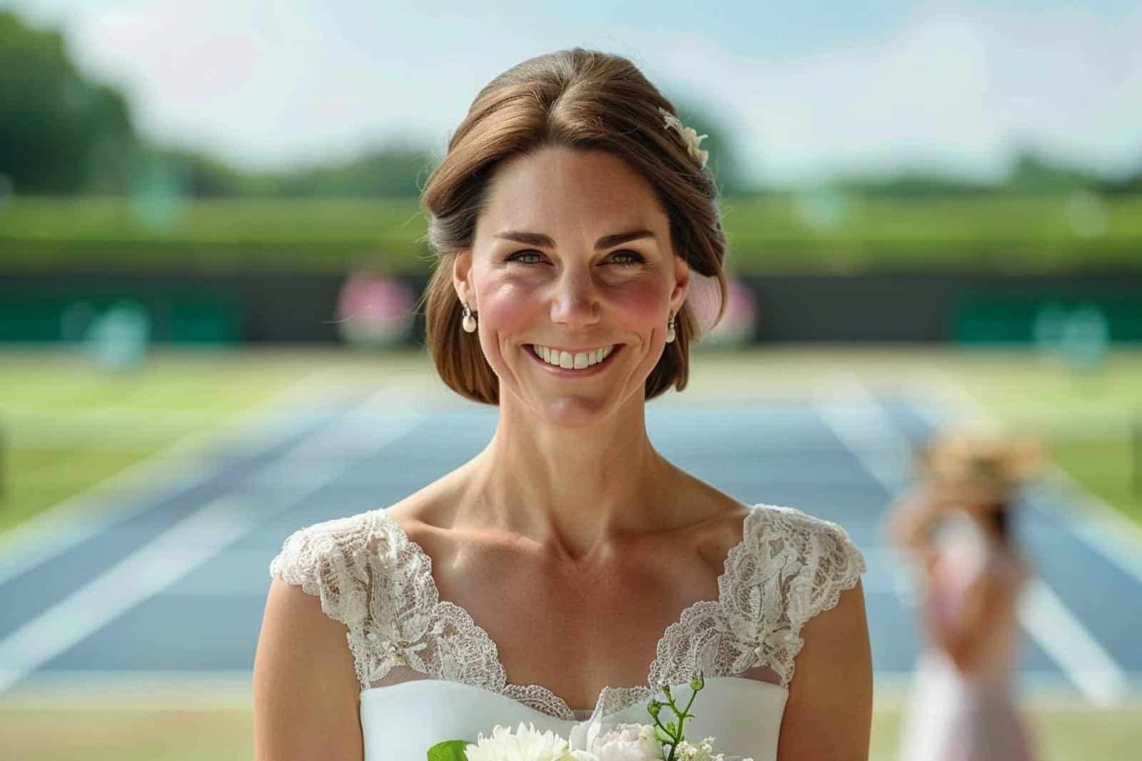 Kate Middleton rayonne à Wimbledon après une longue période d’absence