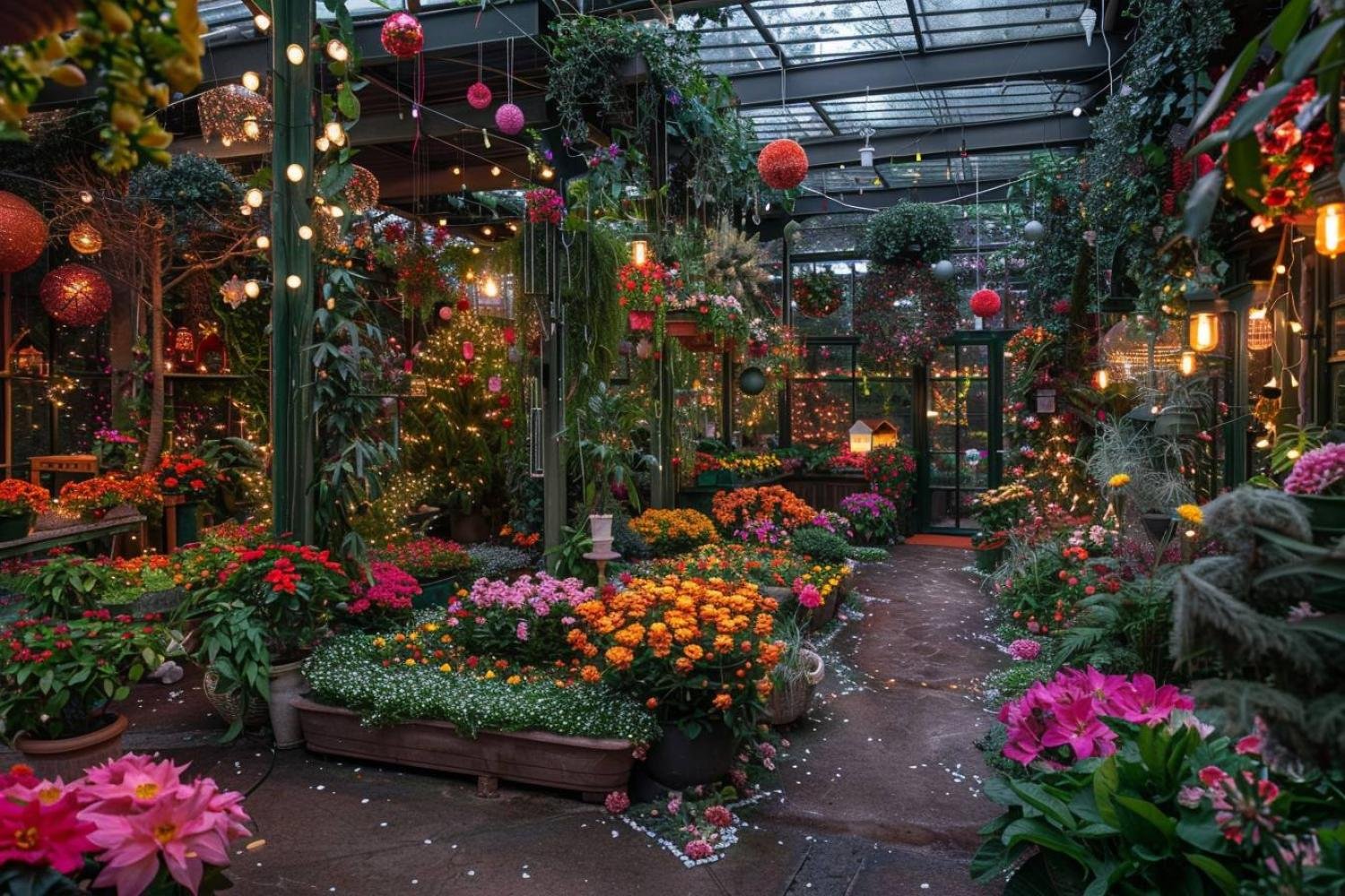 L’art de la décoration festive au Jardin Van Wilgen