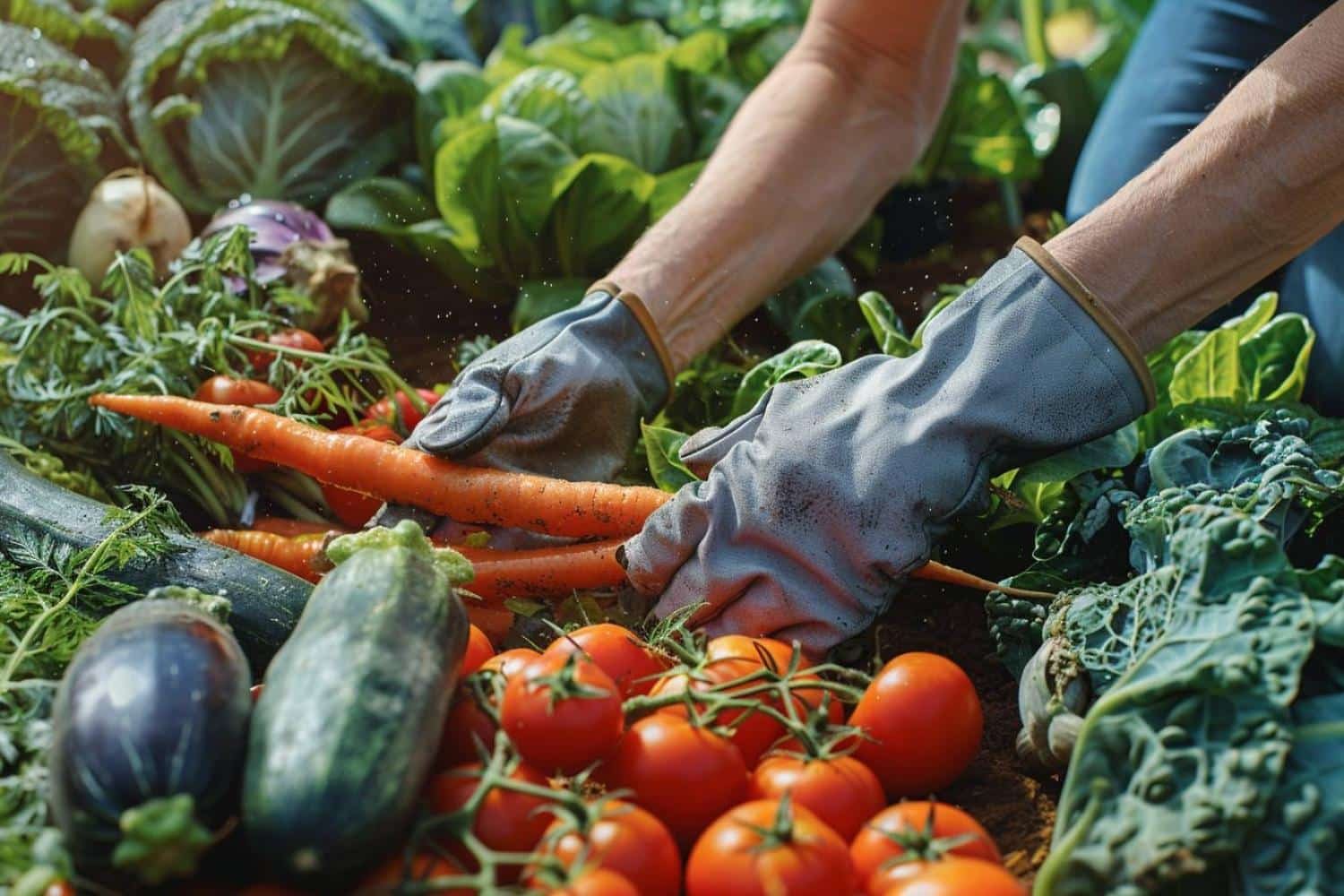 Le jardin de Martha continue de donner des légumes : découvrez ses techniques de récolte après le gel