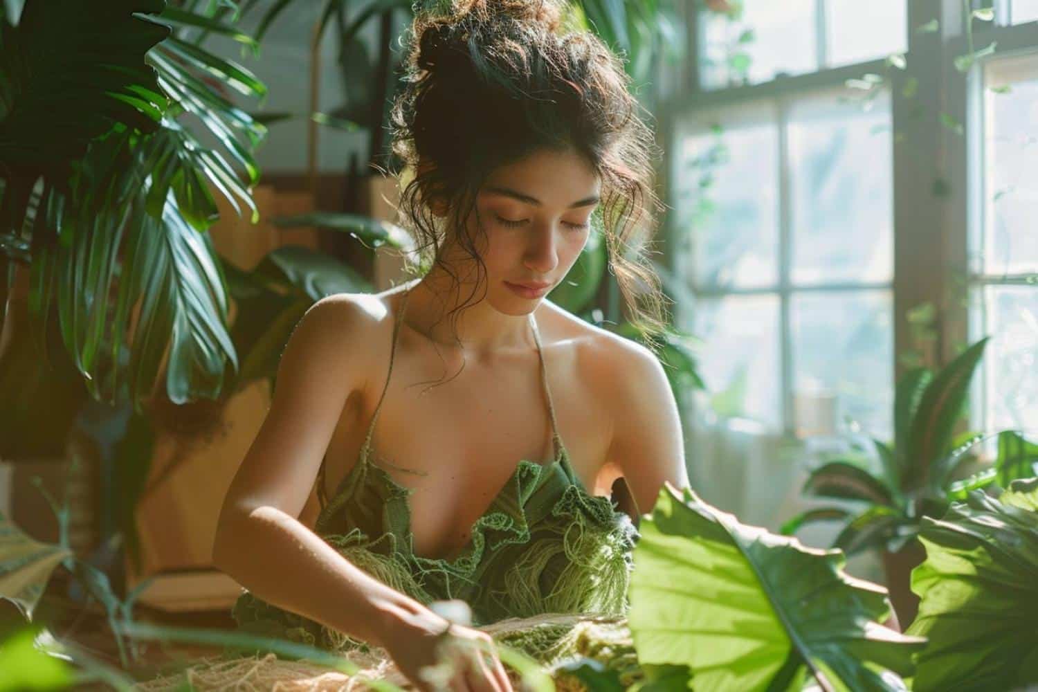 Les fibres naturelles comme solution climatique : Une créatrice de mode à Philadelphie allie nature et style
