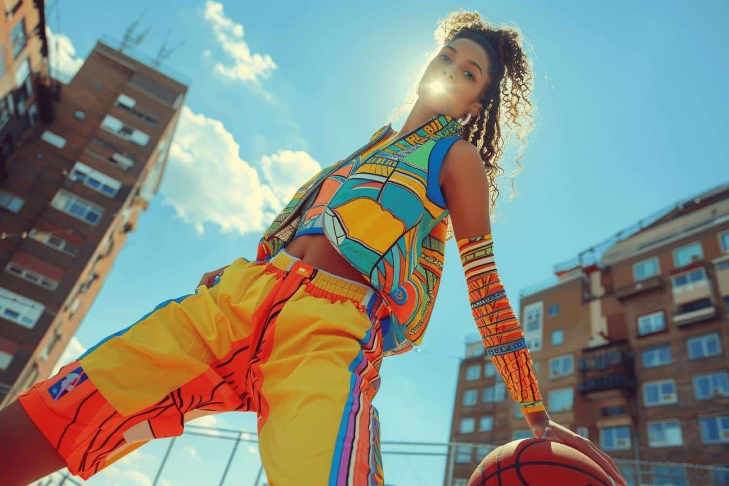 Les incroyables tenues de mode de l’entraîneuse de basketball Sydney Carter