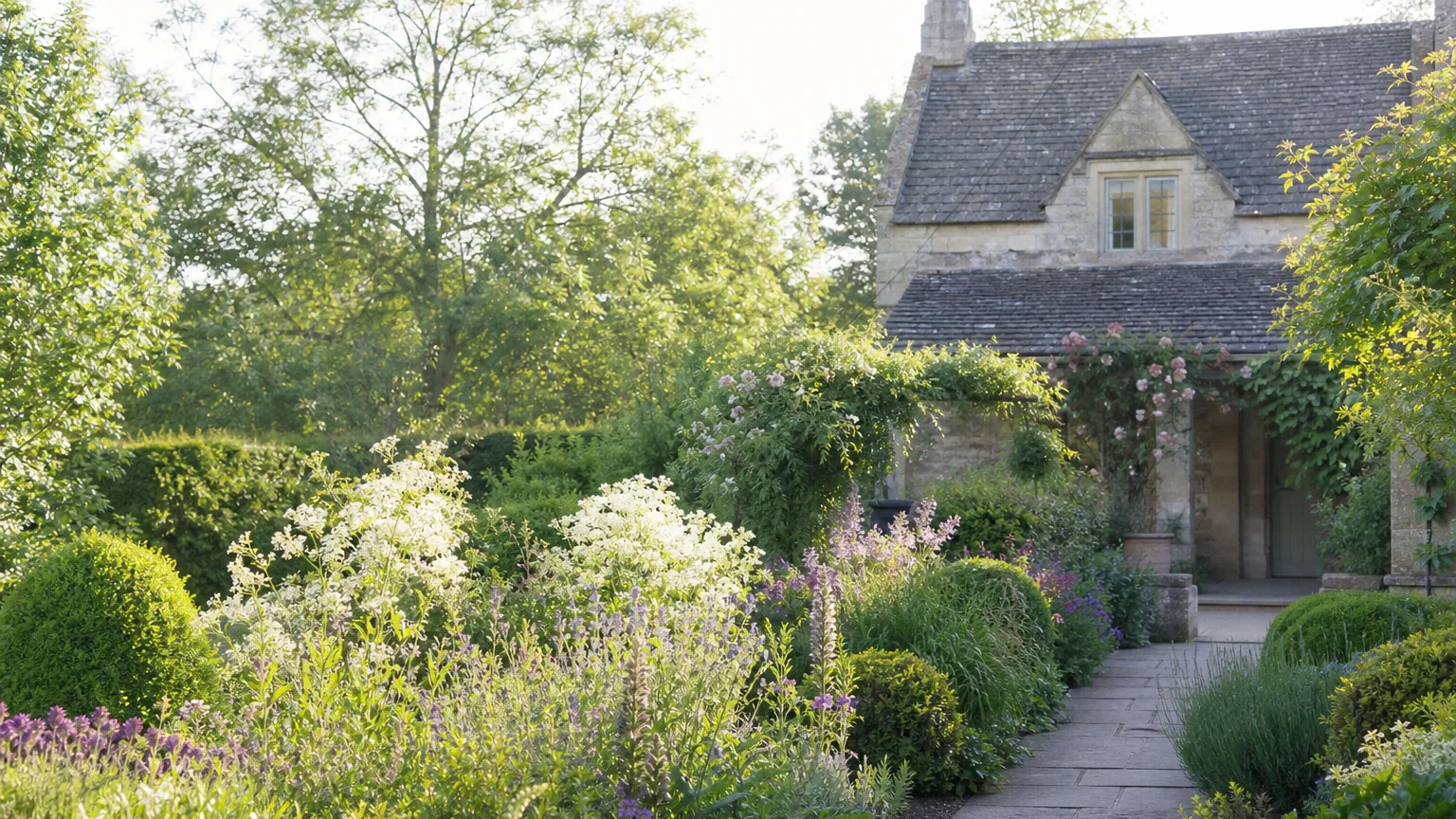 les influences arts et crafts qui ont façonné le style de jardin anglais