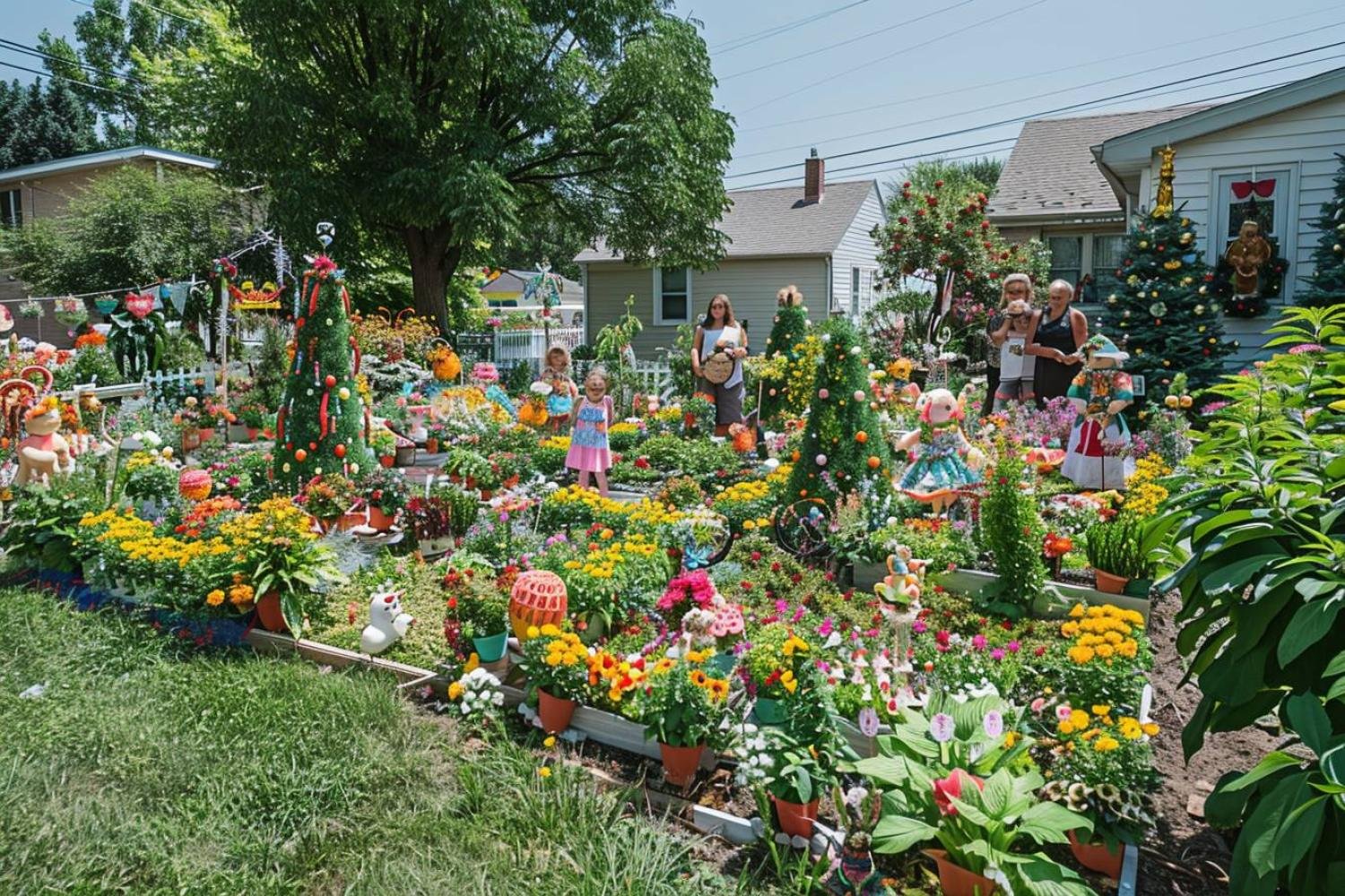 Les lauréats du concours annuel de décoration festive du Garden Guild d’Eagle Lake