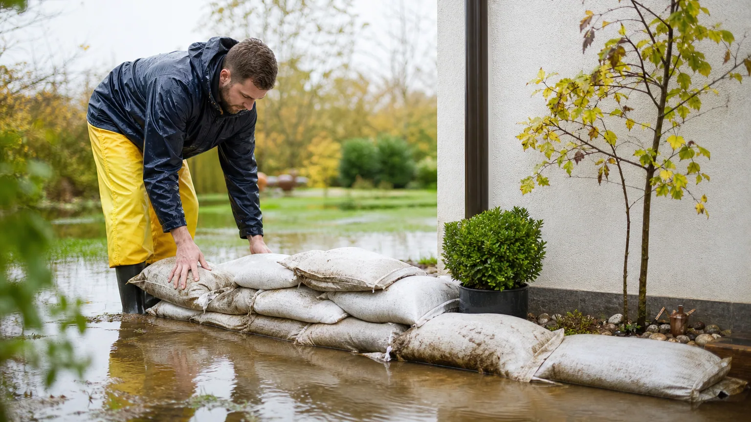 Les propriétaires sont invités à protéger leurs jardins des inondations cet automne