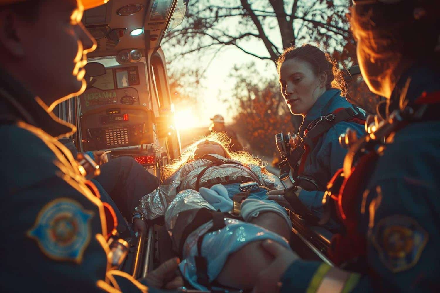 Les secours du Sud du New Jersey assistent une mère dans l’accouchement de son bébé sur le Garden State Parkway