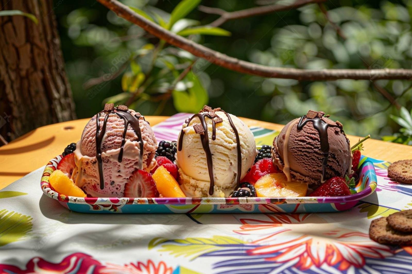 Mes trois recettes estivales de glaces maison faciles à réaliser sans sorbetière