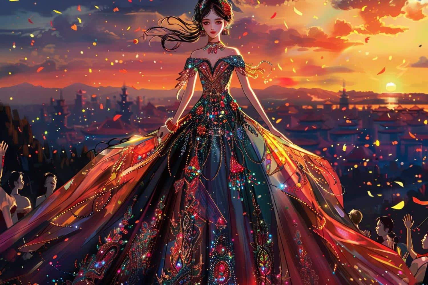 Miss International 2024 : La reine vietnamienne se bat pour sa robe de finale