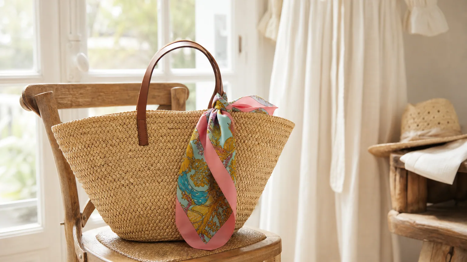 Le sac en paille, star de l'été : bien le choisir, le porter et l'entretenir