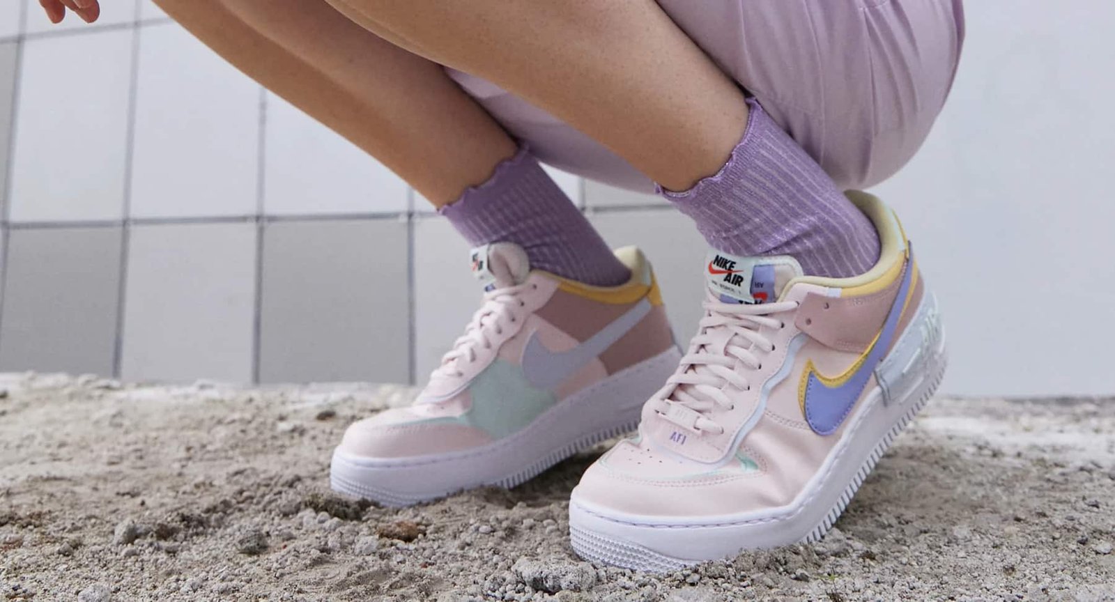 La sneakers nike air force 1 pour femmes