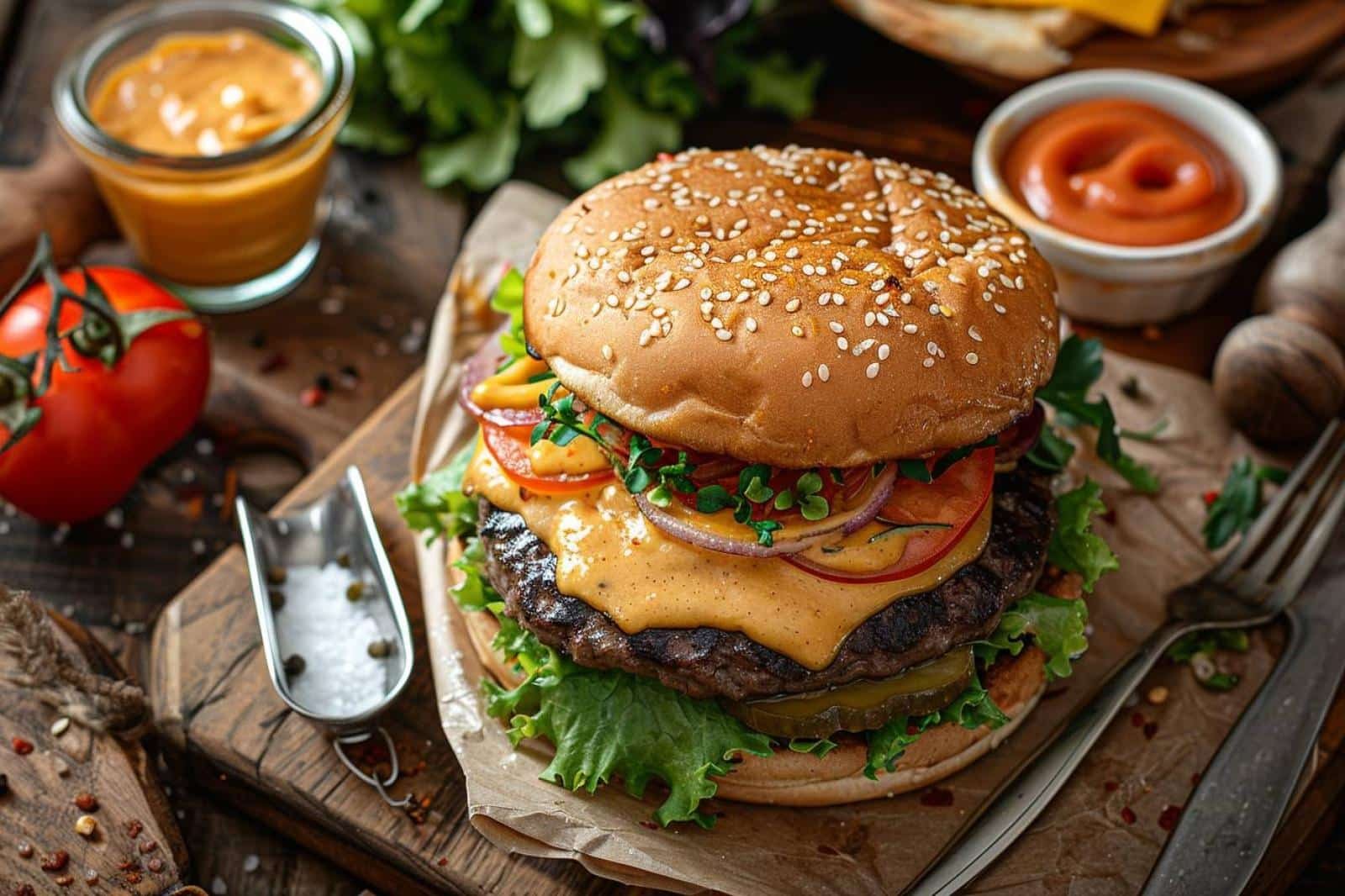Recette exclusive de sauce burger fait maison : l’astuce du champion du monde 2023 pour rehausser vos plats