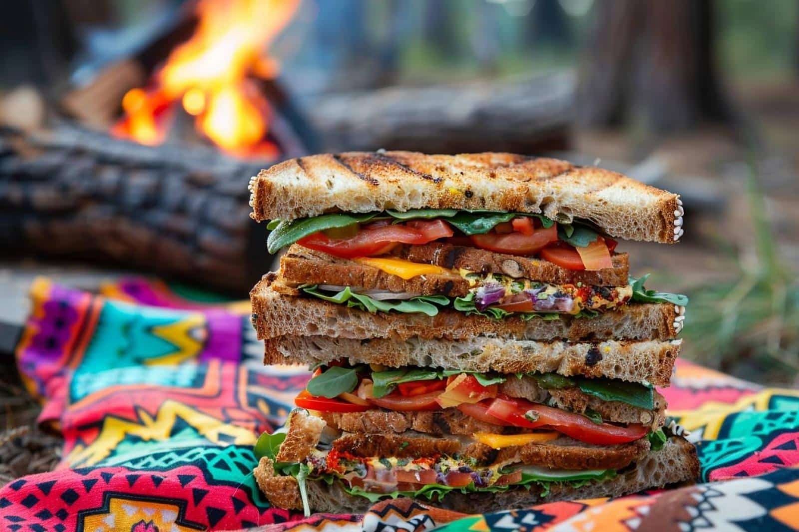 recettes économiques de sandwichs estivaux idéales pour vos aventures en camping