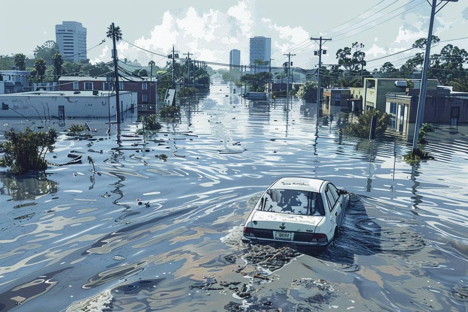 Tampa Inondée après le Déluge de Milton – Les Images Capturées par The Weather Channel
