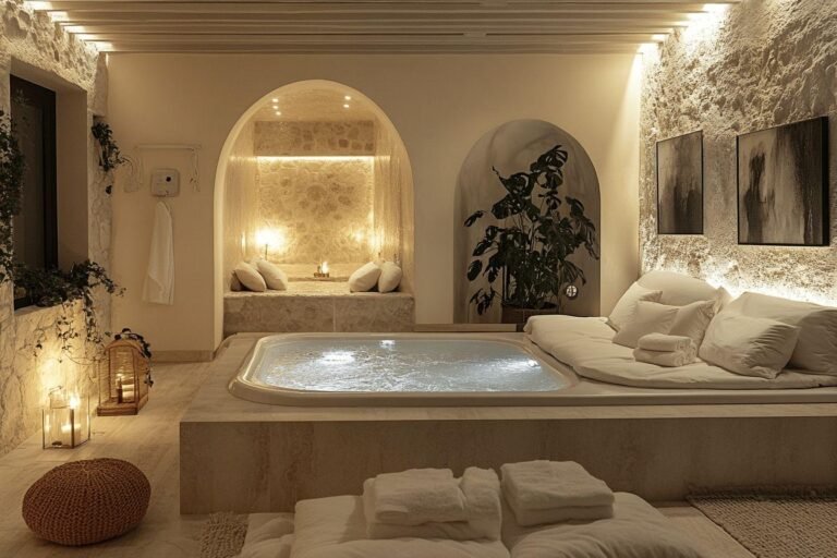 À Saint-Étienne, un appartement se métamorphose en une suite intimiste alliant balnéo et charme italien à louer