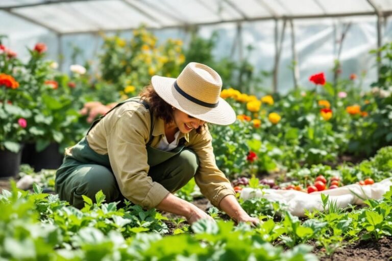 Activités estivales pour le jardinage de légumes