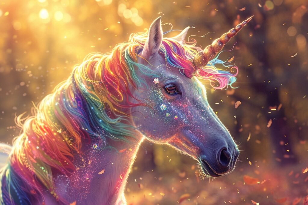 Ajouter de la couleur à votre dessin de licorne