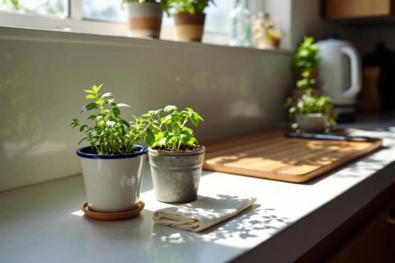 Astuces pour Créer un Jardin de Comptoir dans Votre Cuisine