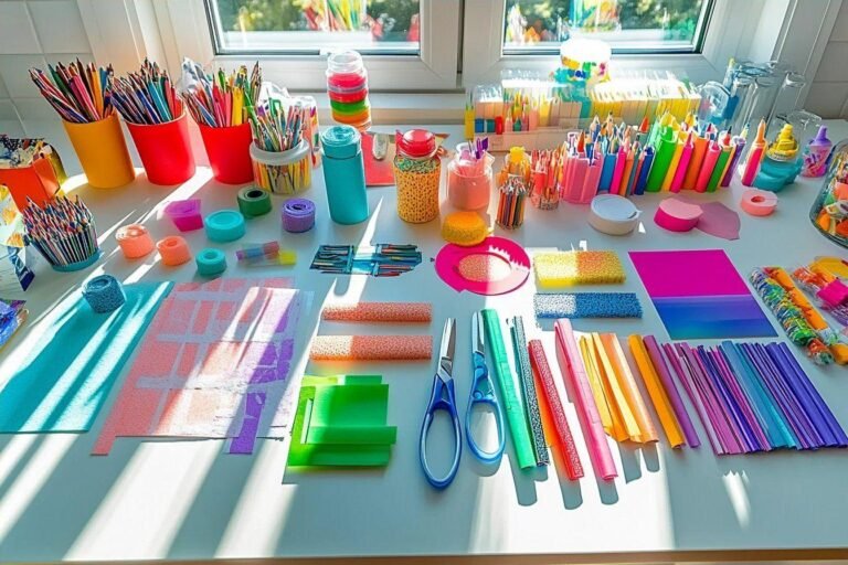 bricolages d’été simples à réaliser à l’intérieur lorsque la chaleur rend l’extérieur insupportable