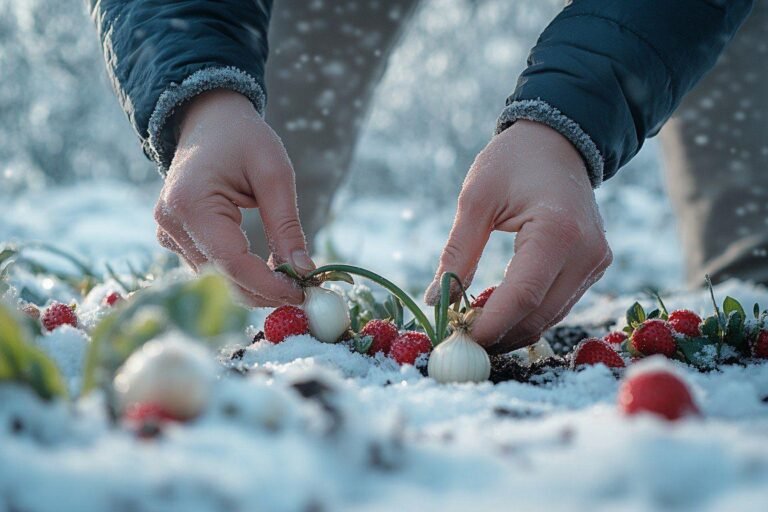 Conseils de jardinage : l’hiver, période idéale pour les oignons et les fraises