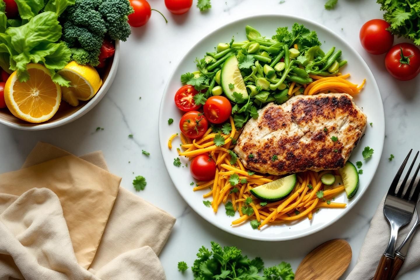Conseils plateau repas pour perdre des kilos