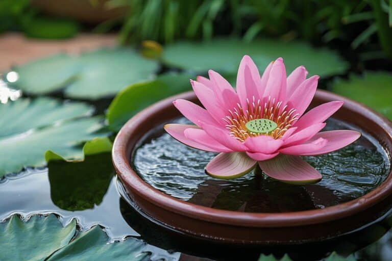 créez un petit étang de lotus chez vous grâce à ces conseils simples