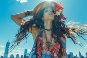 Daisy Edgar-Jones réinvente le style boho à New York