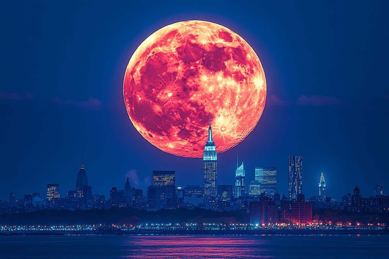 De Dubaï au Parthénon : le phénomène de la ‘lune de fraise’ à travers le monde