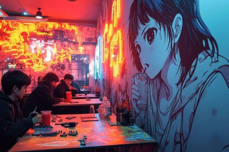 Découverte du Grey Terminal : un café associatif pour les jeunes avec une ambiance manga près de Rouen