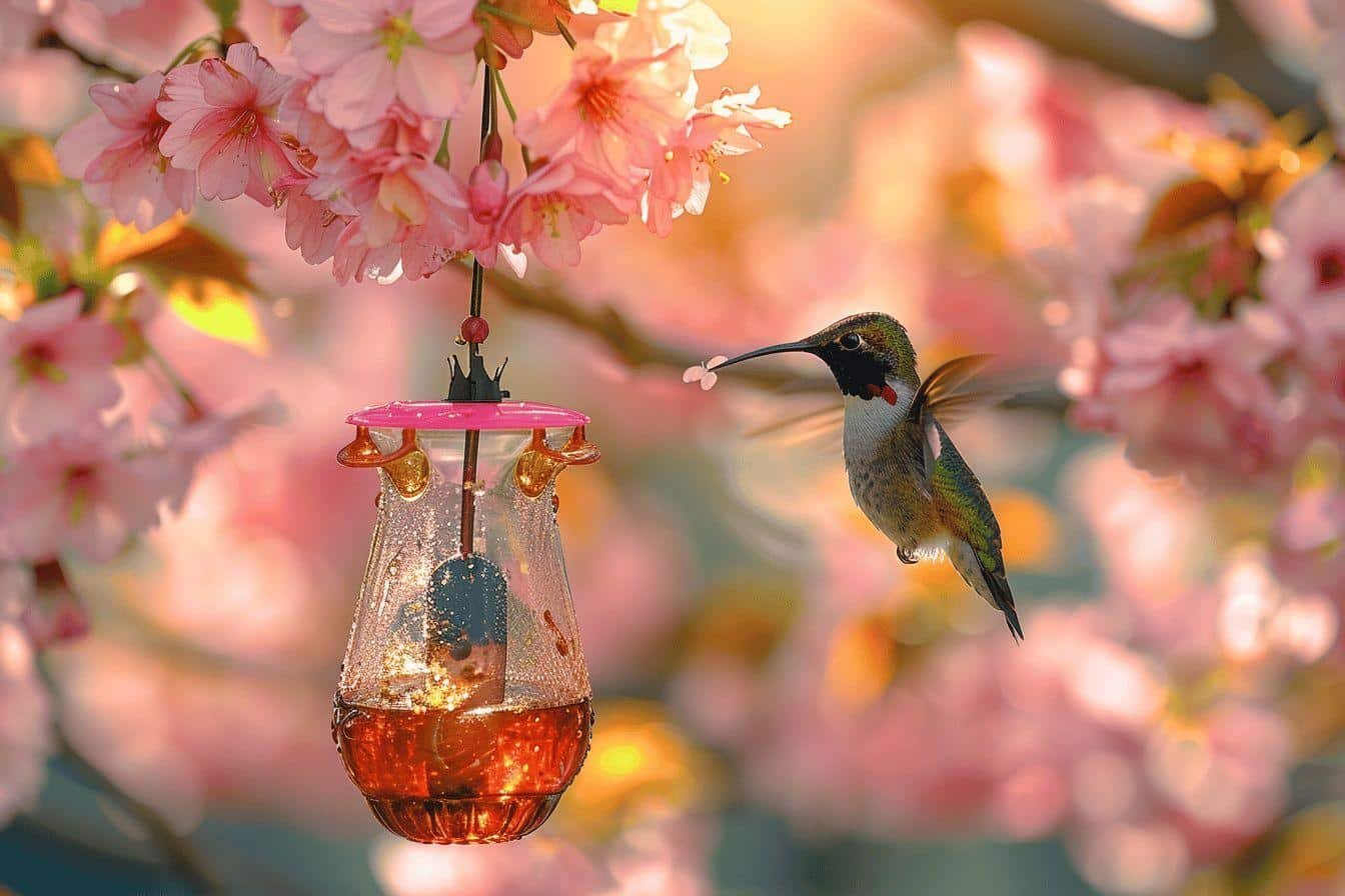 découvrez des idées de décoration éblouissantes pour attirer les colibris dans votre jardin ce printemps