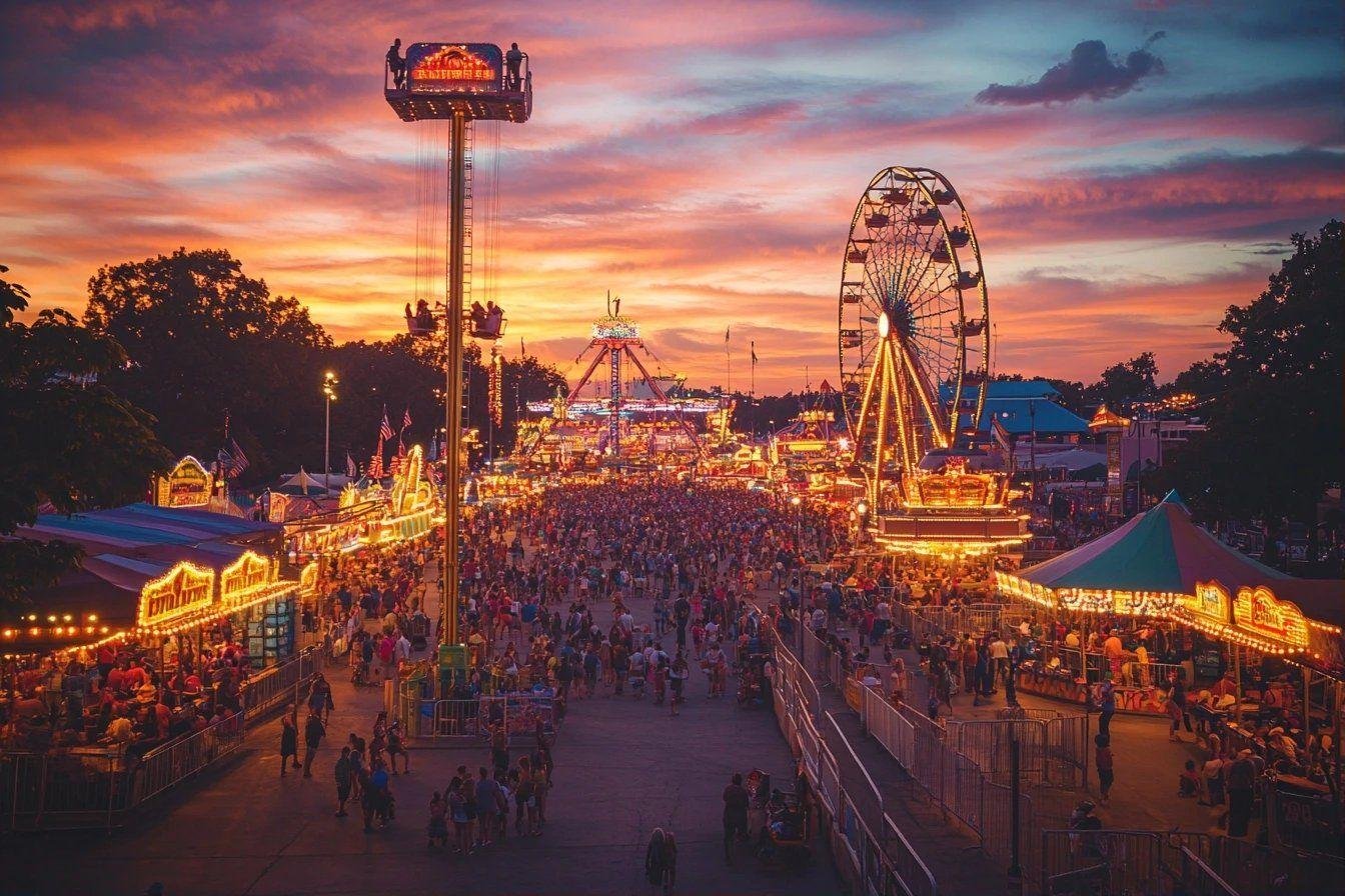 découvrez les images captivantes de la foire de l’union