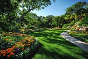 Découvrez l’oasis verte du jardin du Calibre à Fleurance