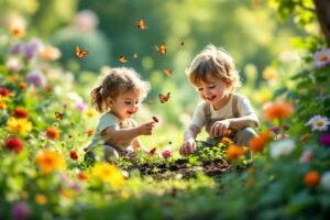 Des astuces pour intéresser les enfants aux activités de jardinage