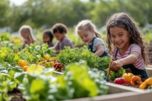 Des potagers installés pour le Club des Garçons et Filles d’Edmonds