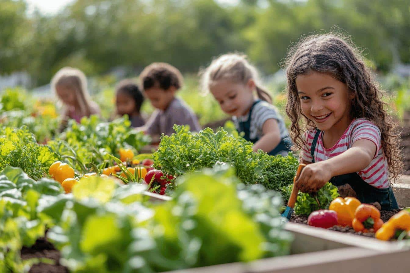 Des potagers installés pour le Club des Garçons et Filles d’Edmonds