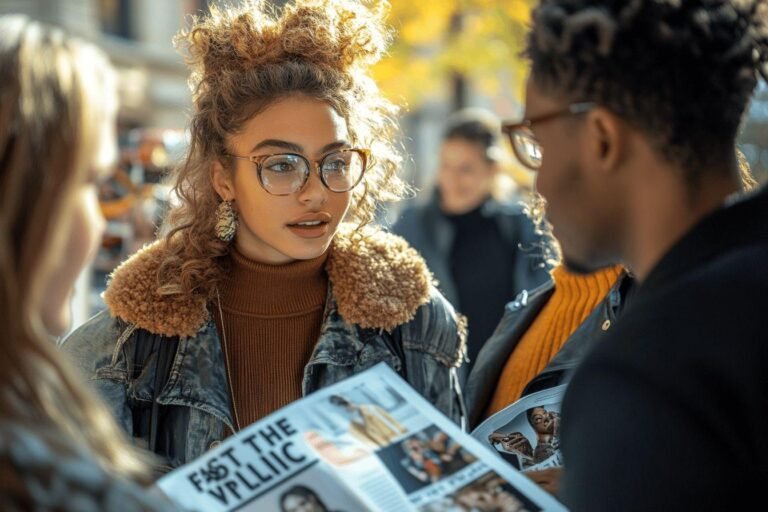 des réflexions sur la mode rapide dans le magazine The Politic de Yale
