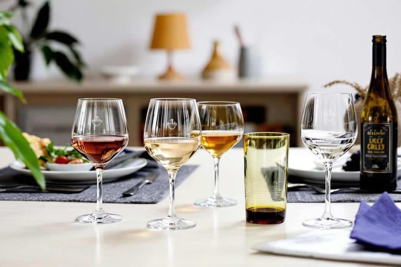 Des verres Lidl à moins de 6 € qui illustrent la tendance déco de table de cette année
