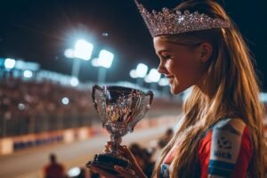 Ella Hart couronnée reine des 50èmes Knoxville Nationals mardi soir