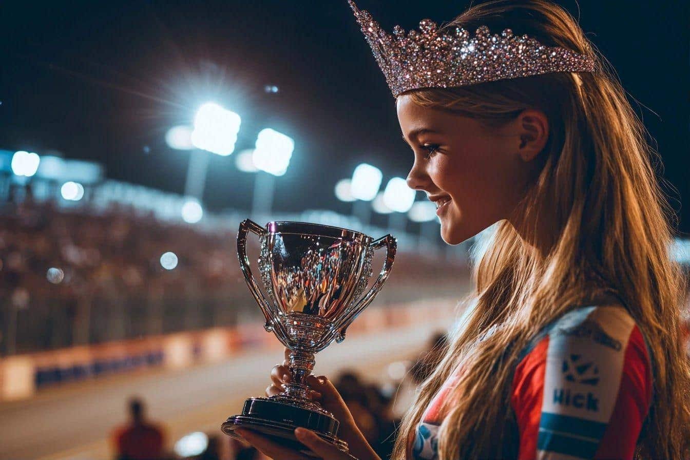 Ella Hart couronnée reine des 50èmes Knoxville Nationals mardi soir