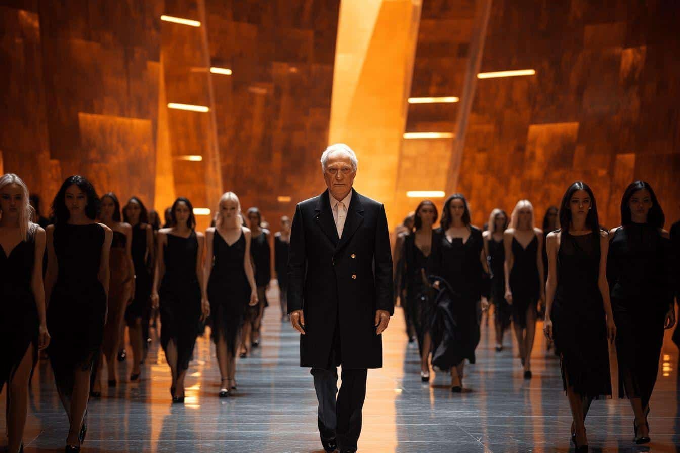 En images : L’adieu aux légendes de la mode et aux foules éplorées pour Giorgio Armani