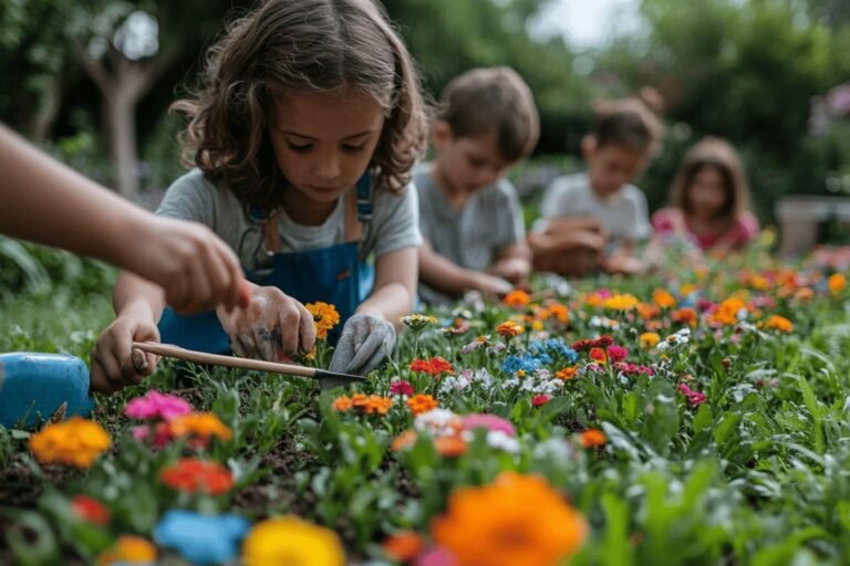 encouragez les enfants à créer leur propre jardin : conseils pour développer leur passion pour le jardinage