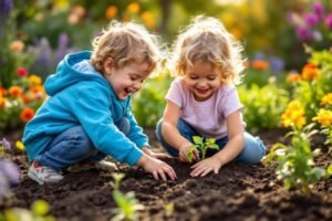 Encouragez les enfants à créer leur propre jardin : conseils pour éveiller leur passion pour le jardinage