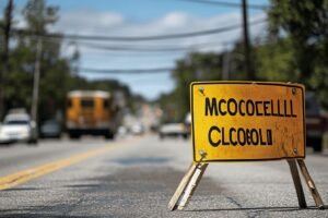 Fermeture imminente d’une voie fréquentée près du lycée McDowell